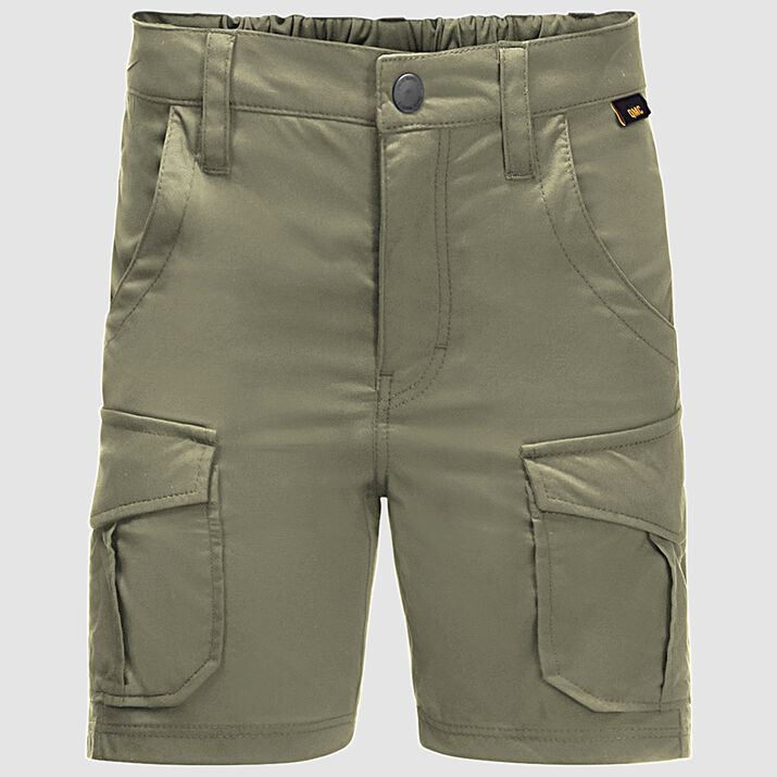 Pantalones Cortos Jack Wolfskin Treasure Hunter Niños Kaki Mexico-6471932